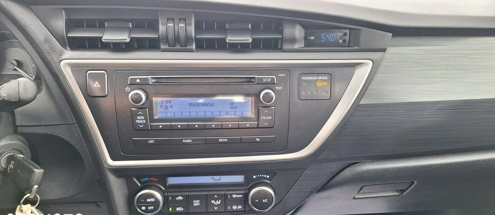 Toyota Auris cena 36900 przebieg: 185000, rok produkcji 2014 z Dukla małe 191